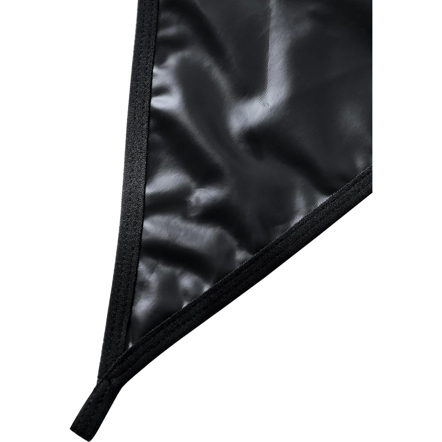 Conjunto de Lencería Sexy Lilosy Mediano Negro con Tirantes