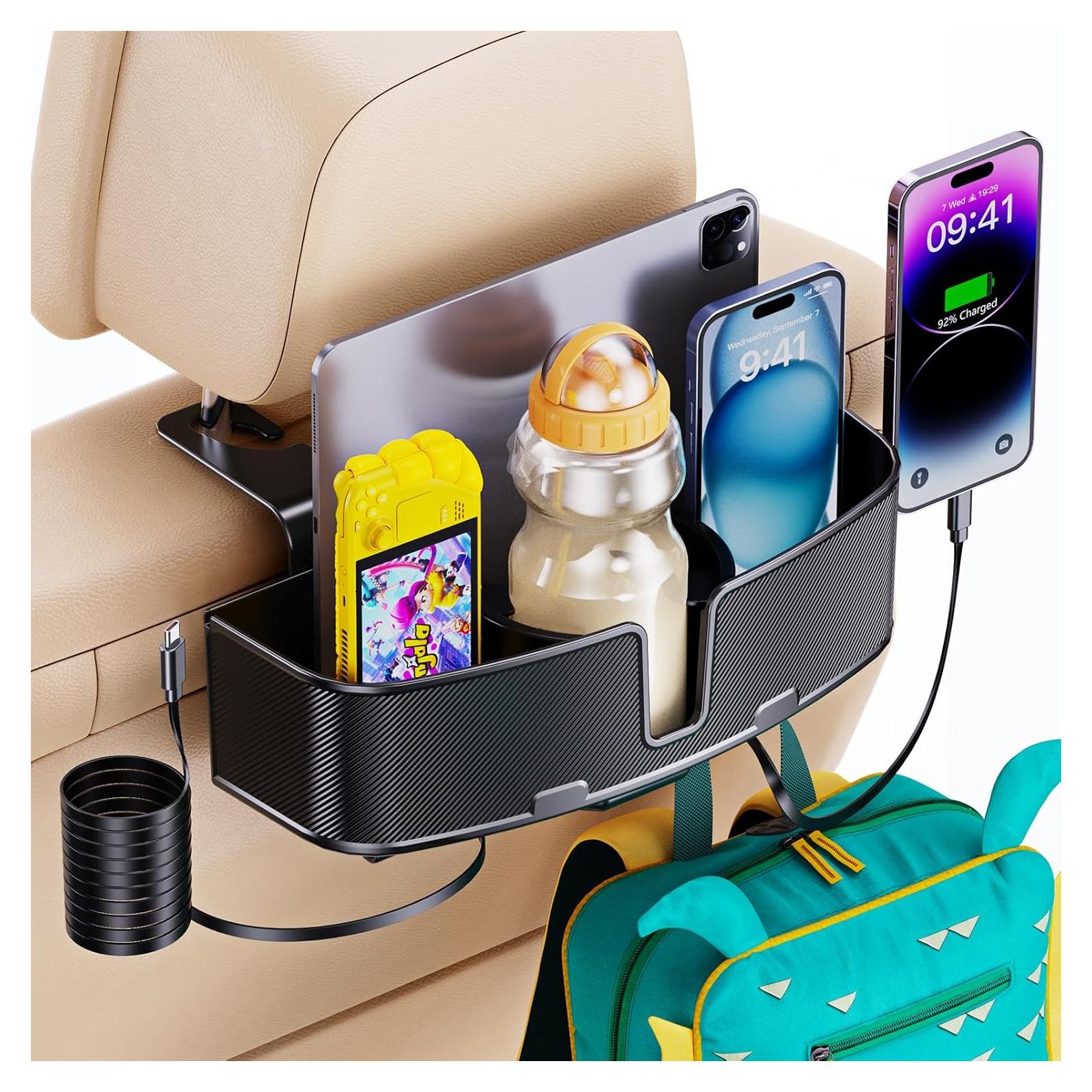 Soporte para Tazas y Organizador de Asiento Trasero MAGJIEYX