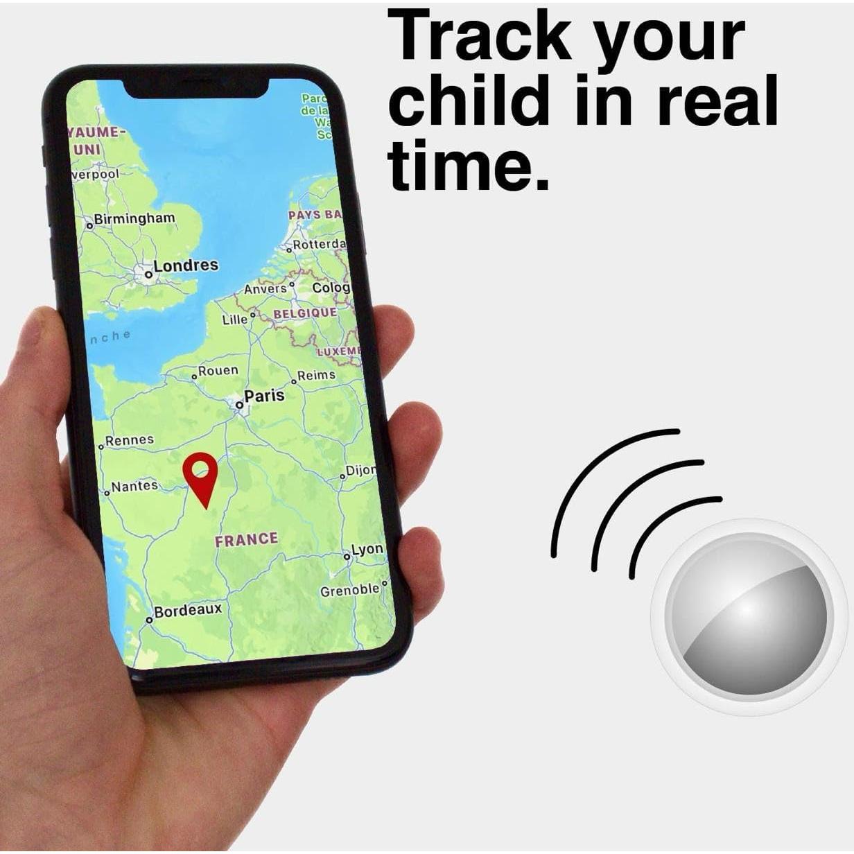 Airtag Compatible Insoles for Kids and Teens - Locating Accessory