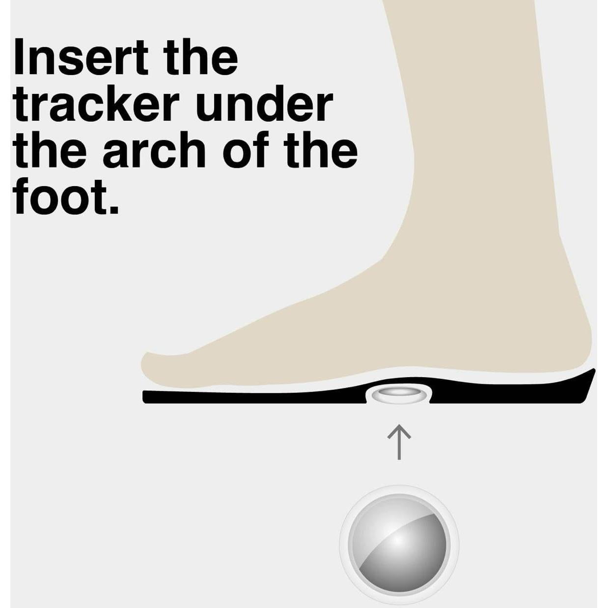 Airtag Compatible Insoles for Kids and Teens - Locating Accessory