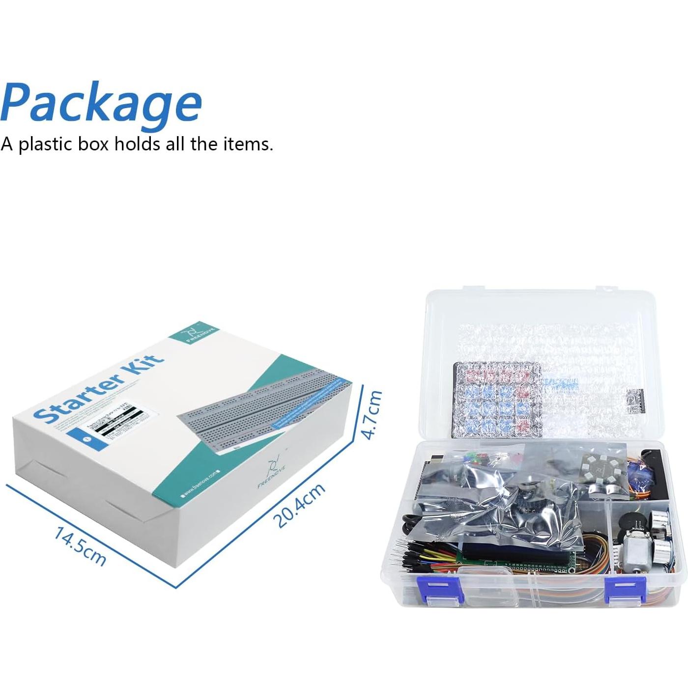 Kit de Inicio FREENOVE ESP32-WROVER CAM 240 MHz 122 Proyectos