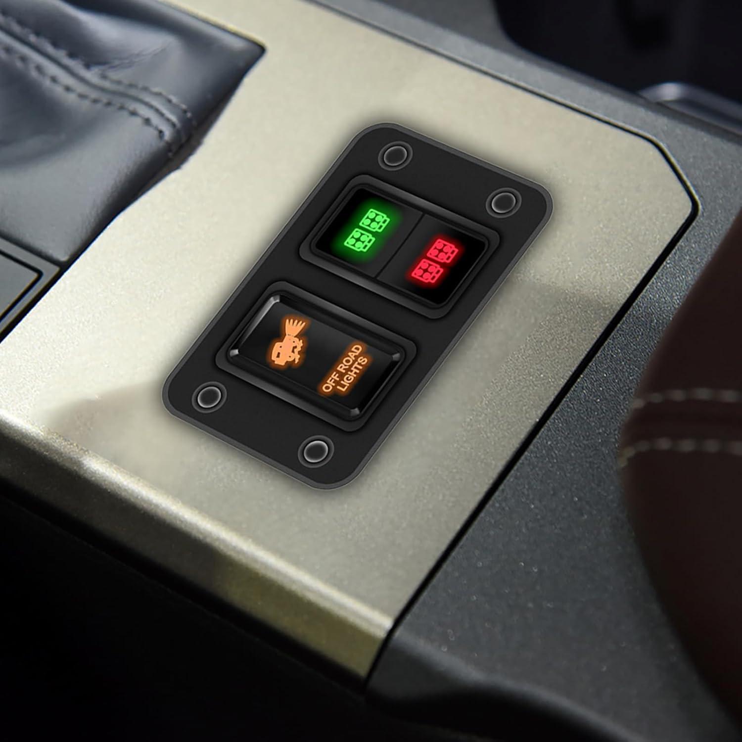 Carcasa de Interruptor Doble 39mm x 21mm para Toyota Prado Hilux