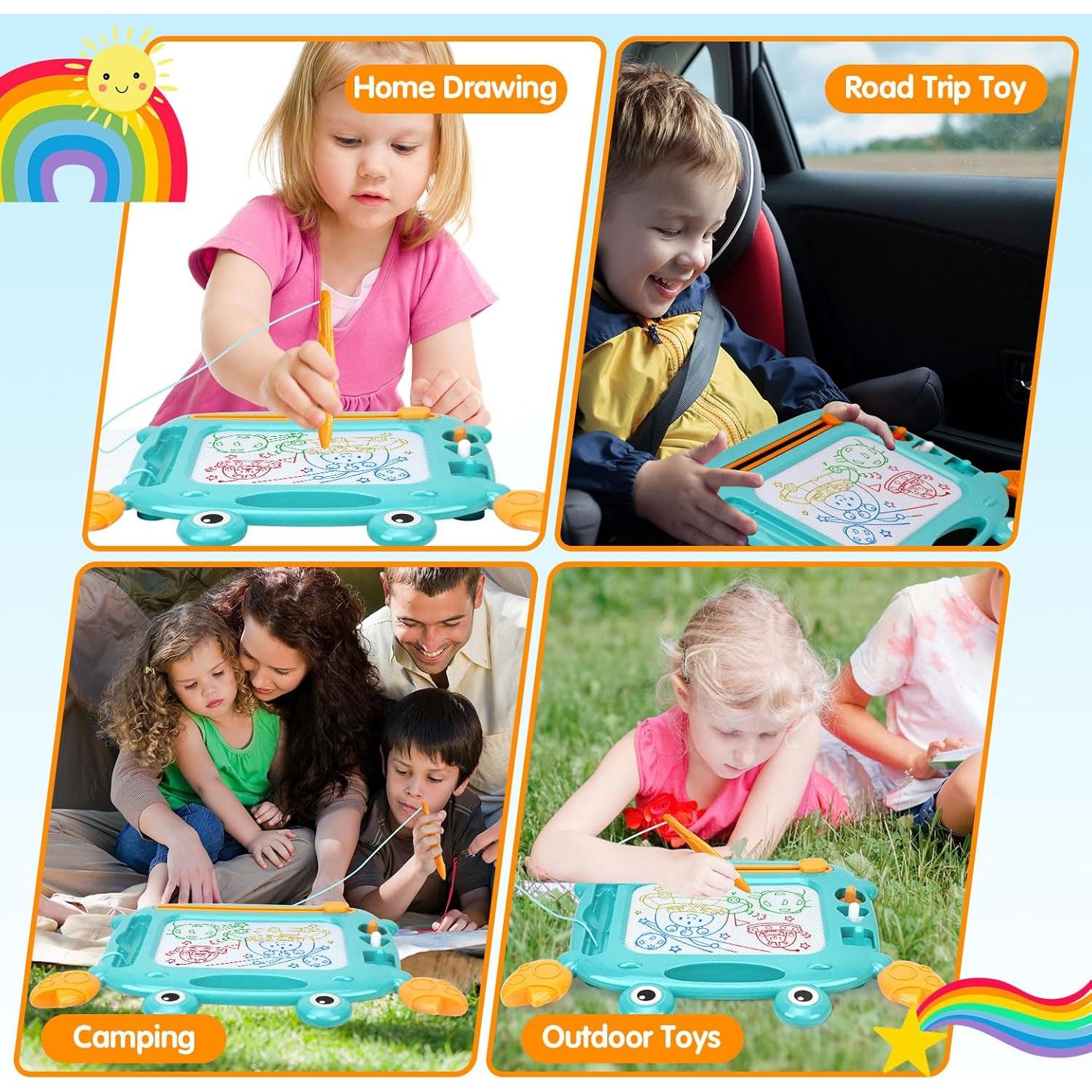 Pizarra Magnética MERGUEZ para Niños 1-3 Años Ecológica