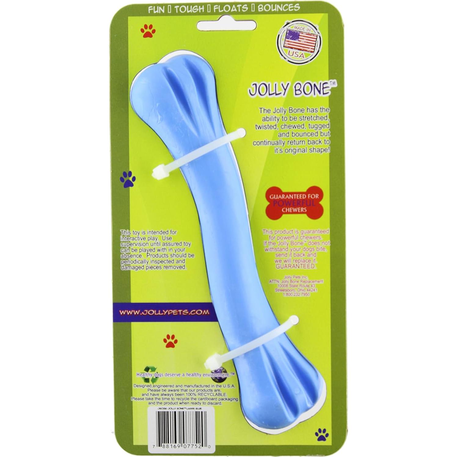 Hueso para Perros Jolly Pets Flex-N-Chew Mediano Azul
