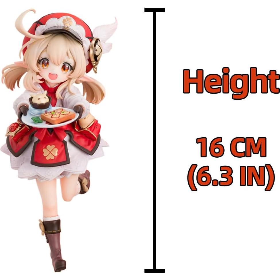 Figura Klee PVC Genshin Impact 17.78 cm Adorno de Escritorio