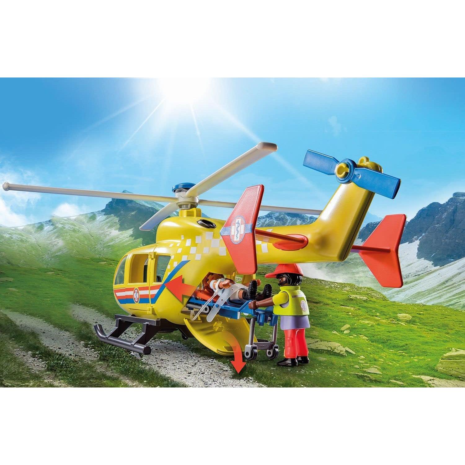 Helicóptero Médico Playmobil 71203 con Accesorios