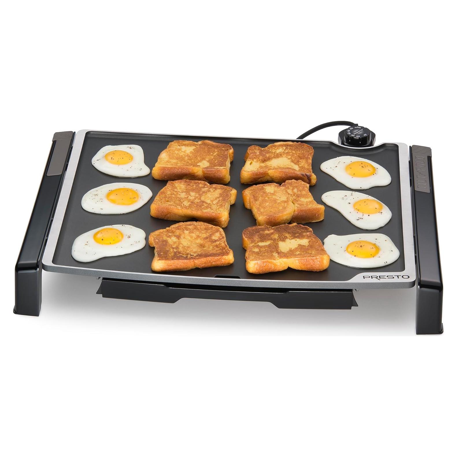 Plancha Eléctrica Presto 07073 XL Plegable Antiadherente