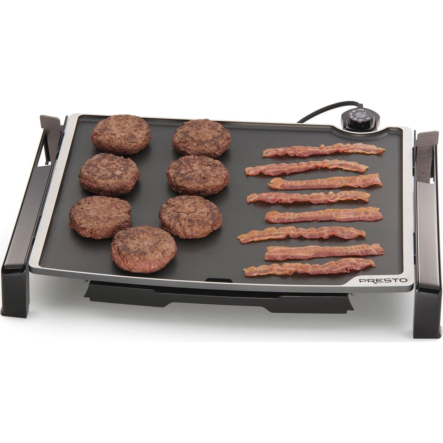 Plancha Eléctrica Presto 07073 XL Plegable Antiadherente