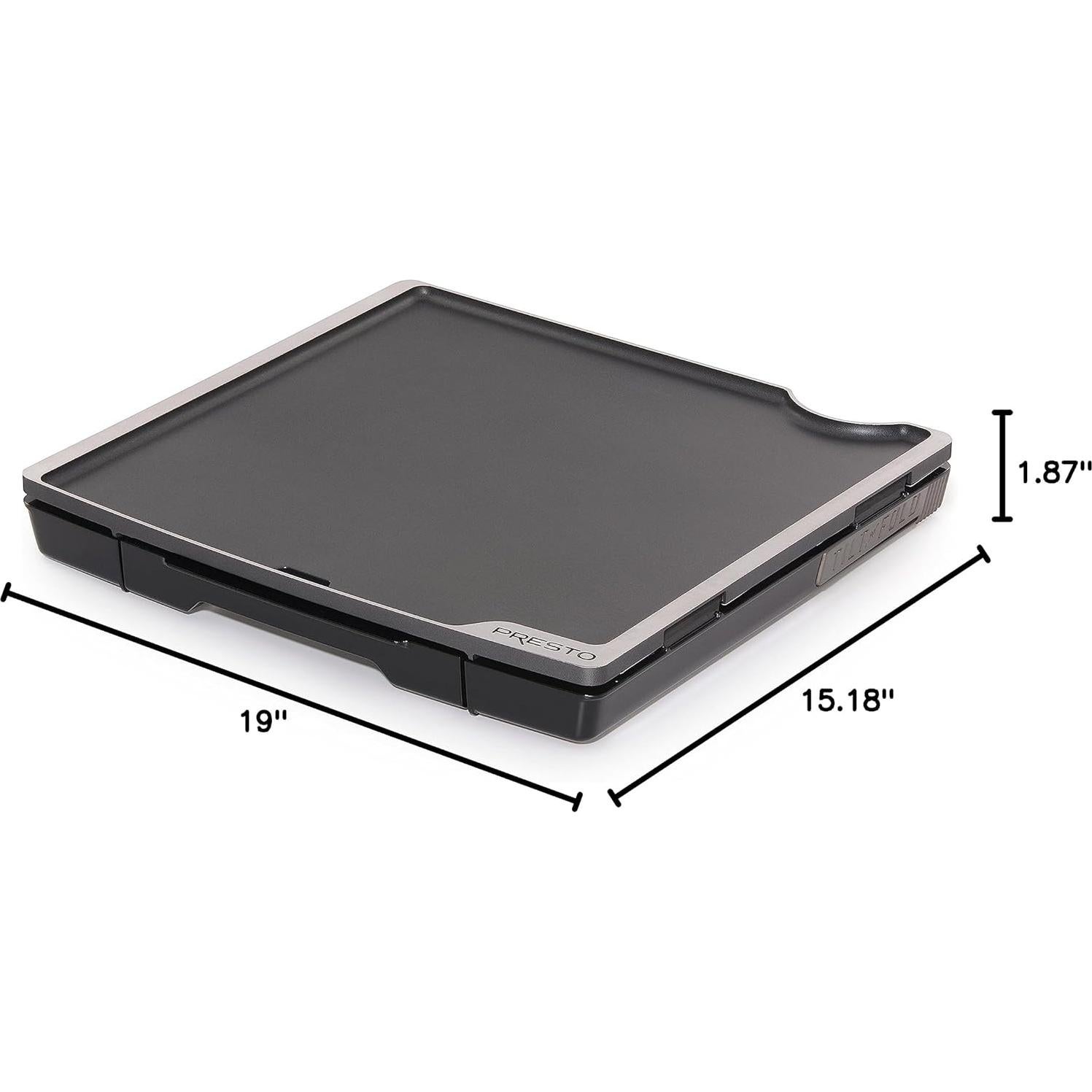 Plancha Eléctrica Presto 07073 XL Plegable Antiadherente