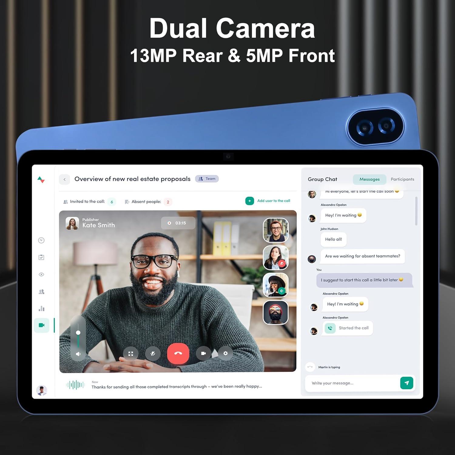 Tableta Veidoo T60 Plus 12" Android 13 8GB RAM 256GB ROM