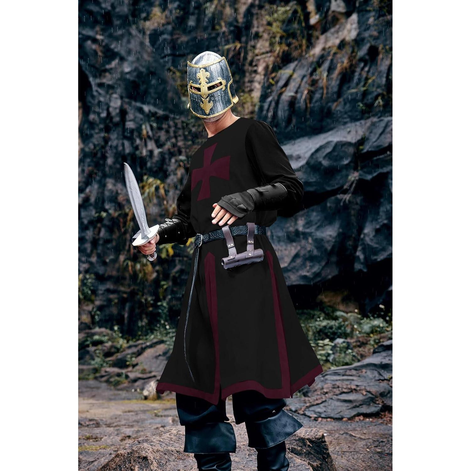 Disfraz Cruzado Medieval Templario Hombre Ryannology Mediano