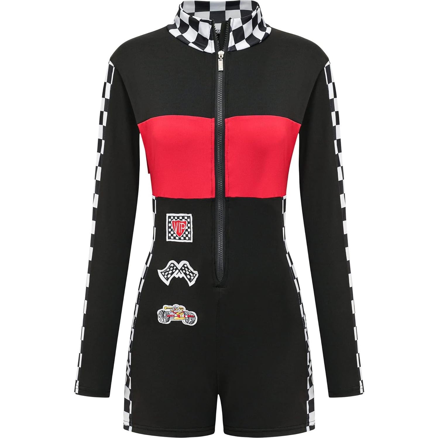 Disfraz de Conductor de Coche de Carreras EBYTOP para Mujeres