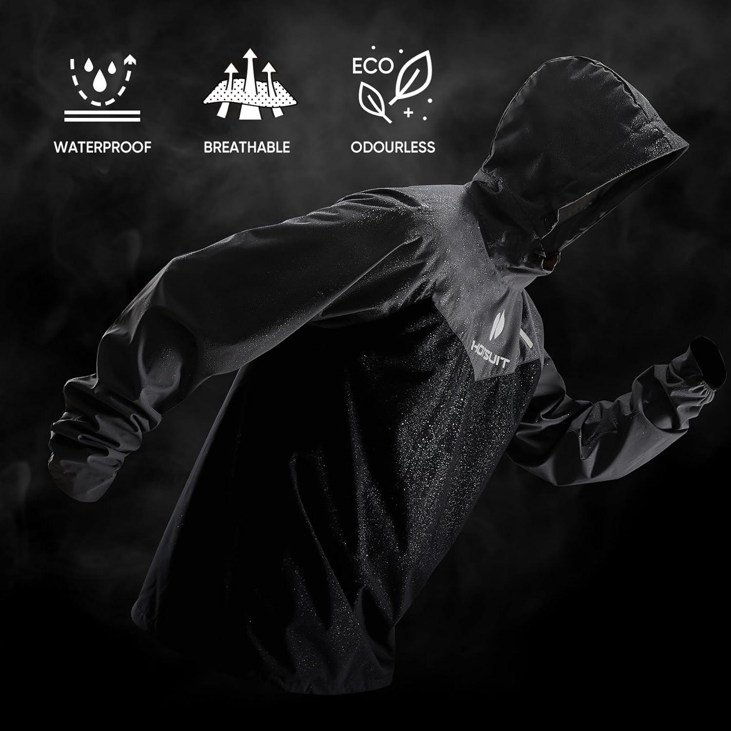 Traje Sauna HOTSUIT Hombres XX-Large Gris Acelera Sudoración