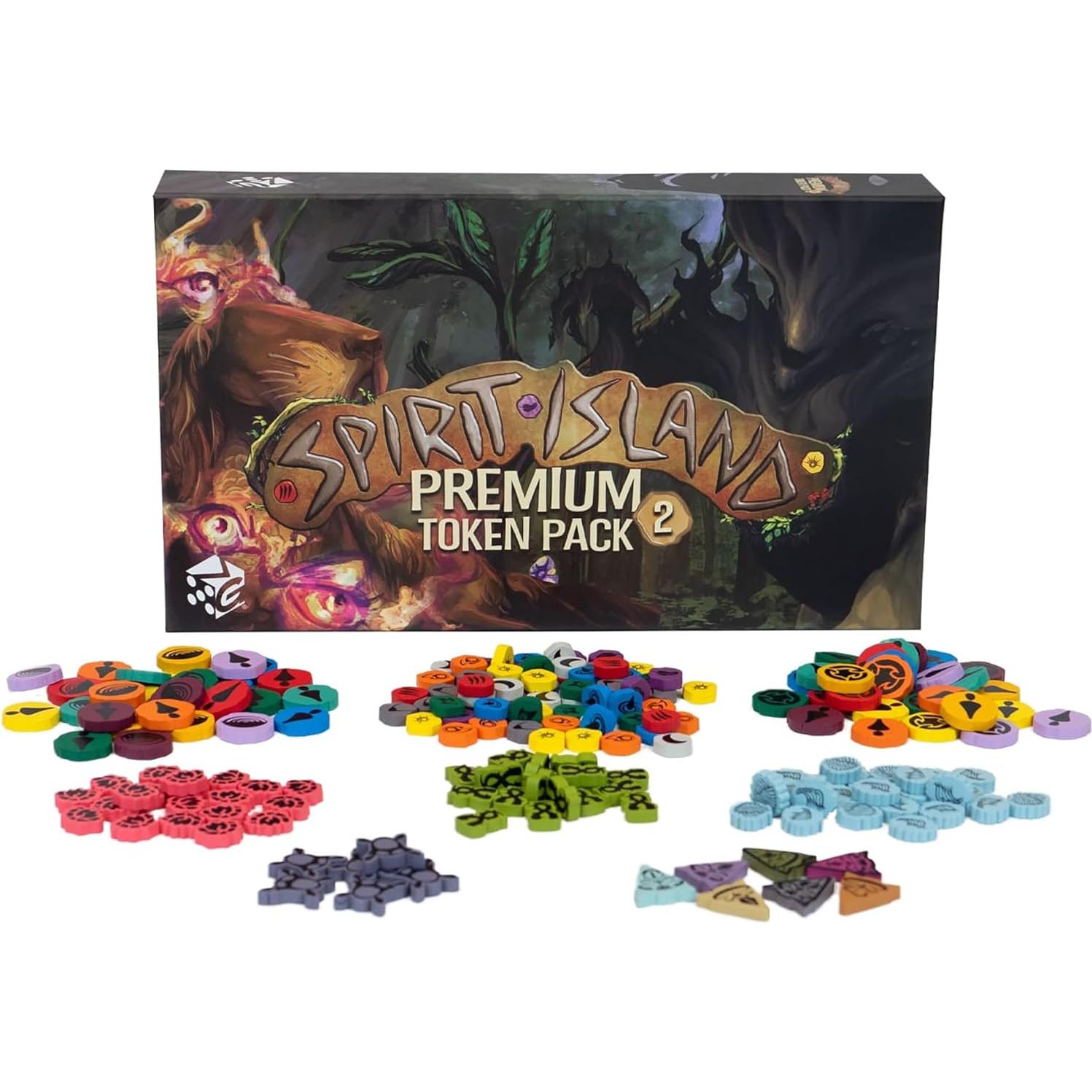 Fichas Premium de Madera Spirit Island | Paquete 2 | 201 Piezas