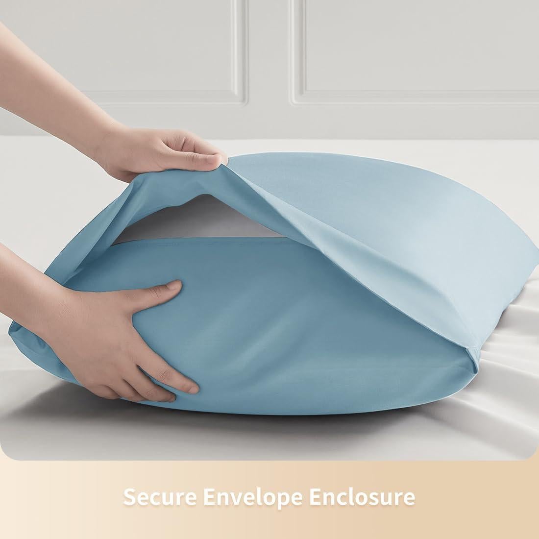 Funda de almohada estándar Parkdeny de viscosa de bambú 2 unidades