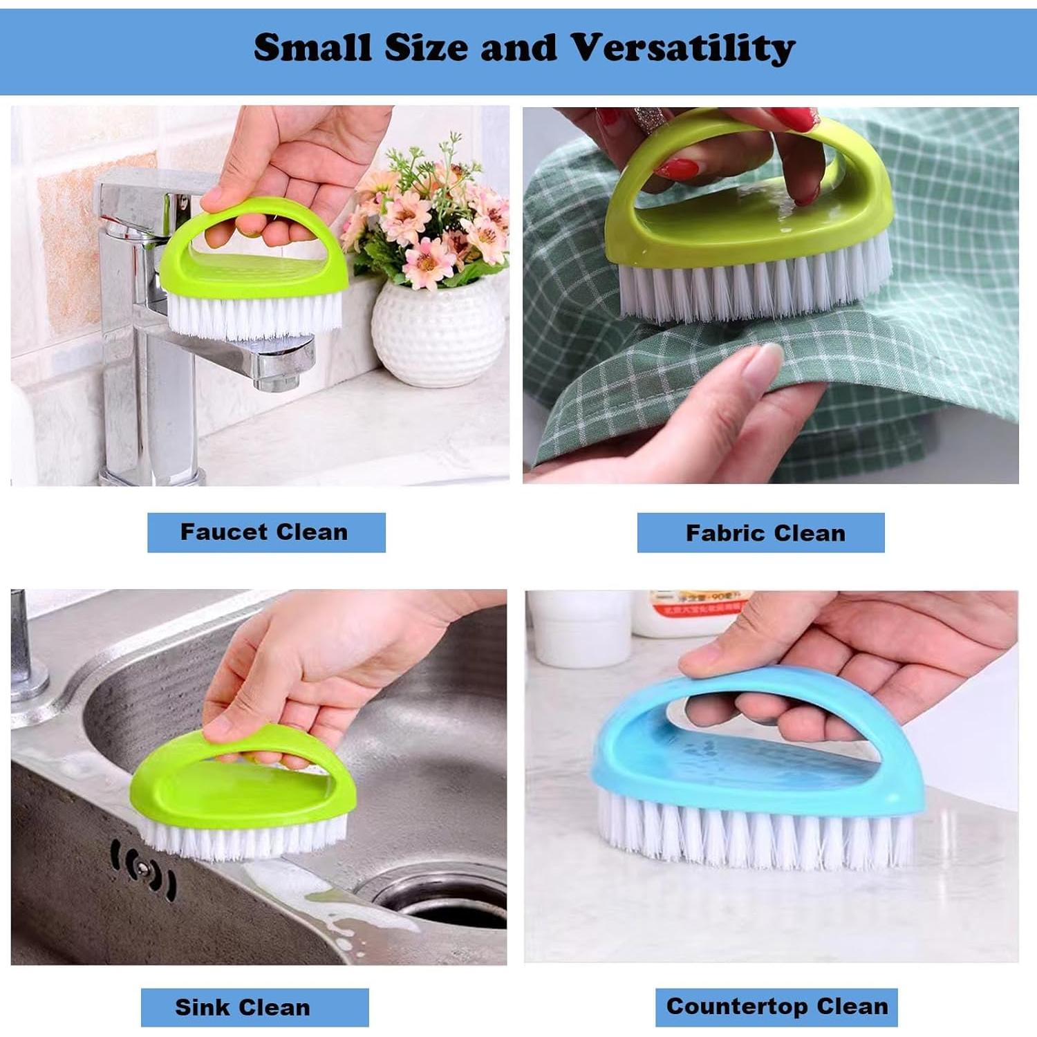 Paquete de 2 cepillos de limpieza Ganganmax - Nylon duro