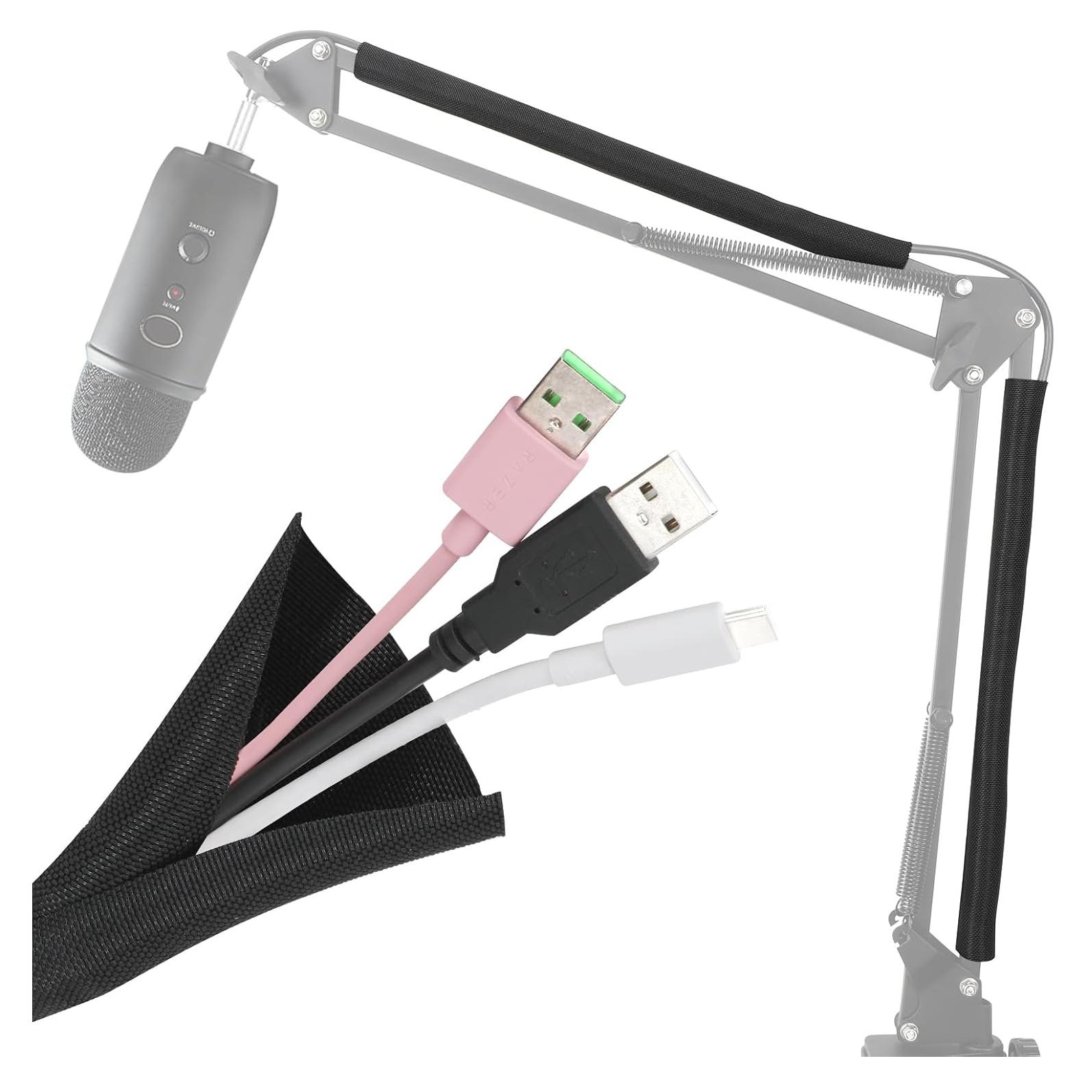 Manga de Cables para Soporte de Micrófono YOUSHARES 2PCS