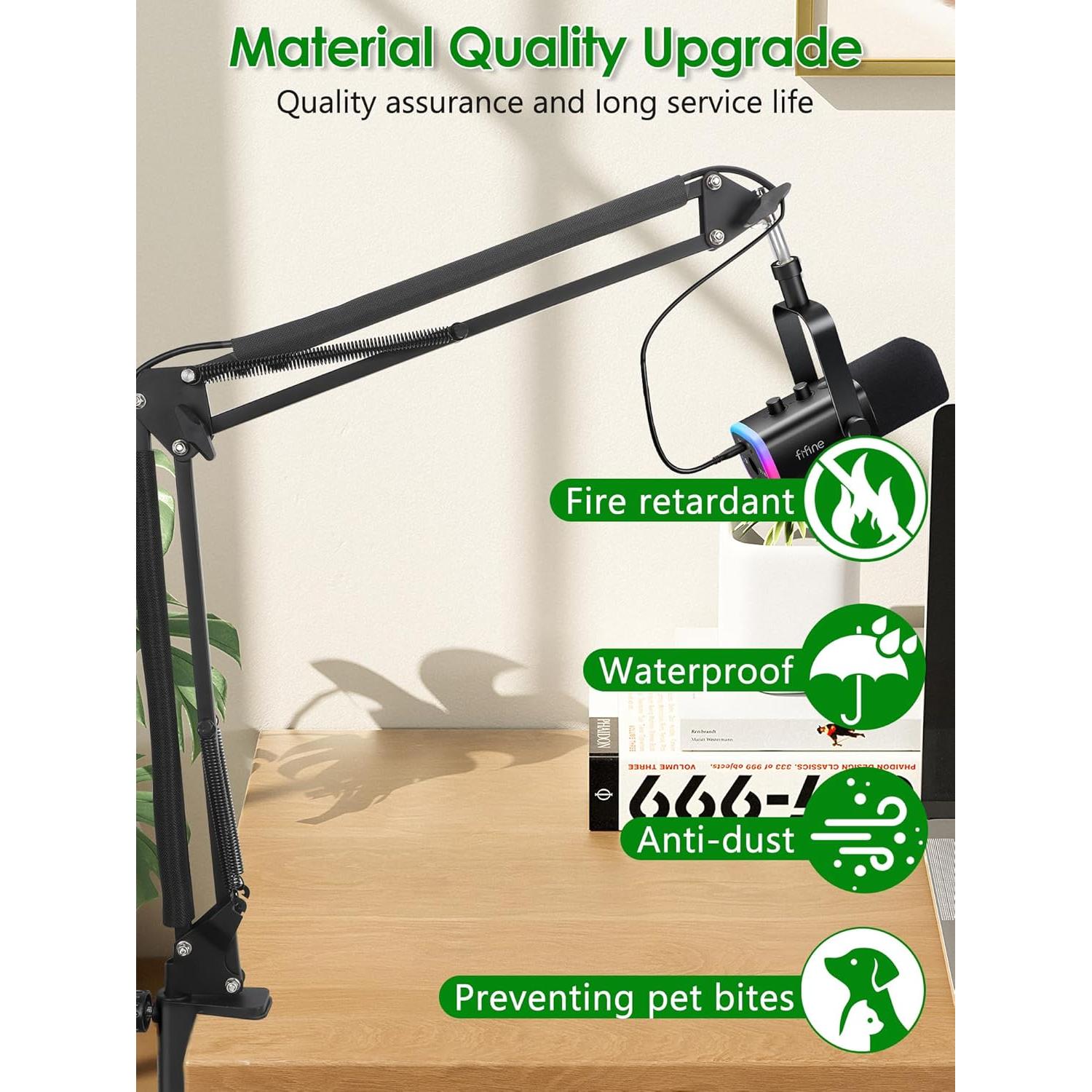 Manga de Cables para Soporte de Micrófono YOUSHARES 2PCS