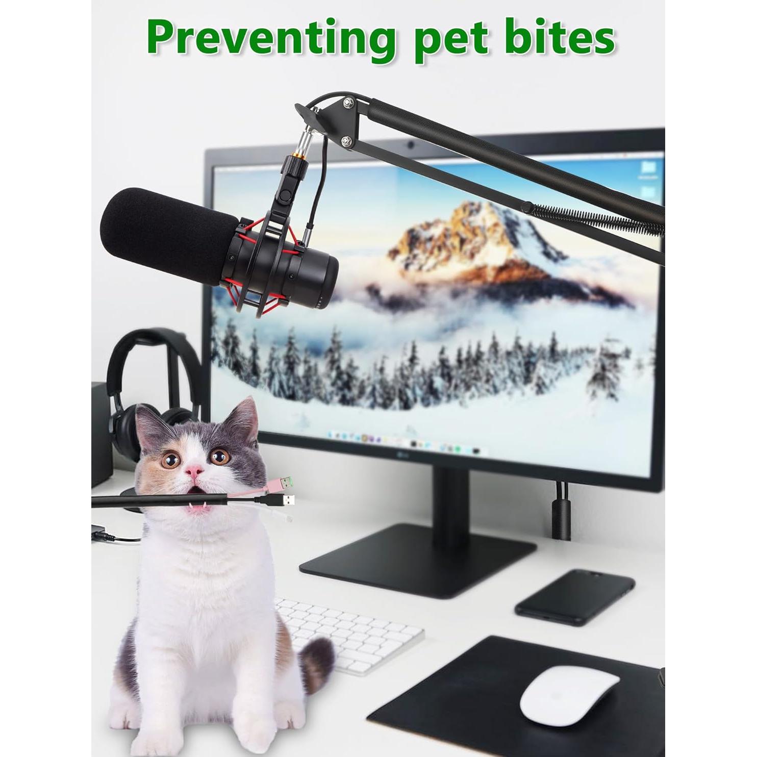 Manga de Cables para Soporte de Micrófono YOUSHARES 2PCS