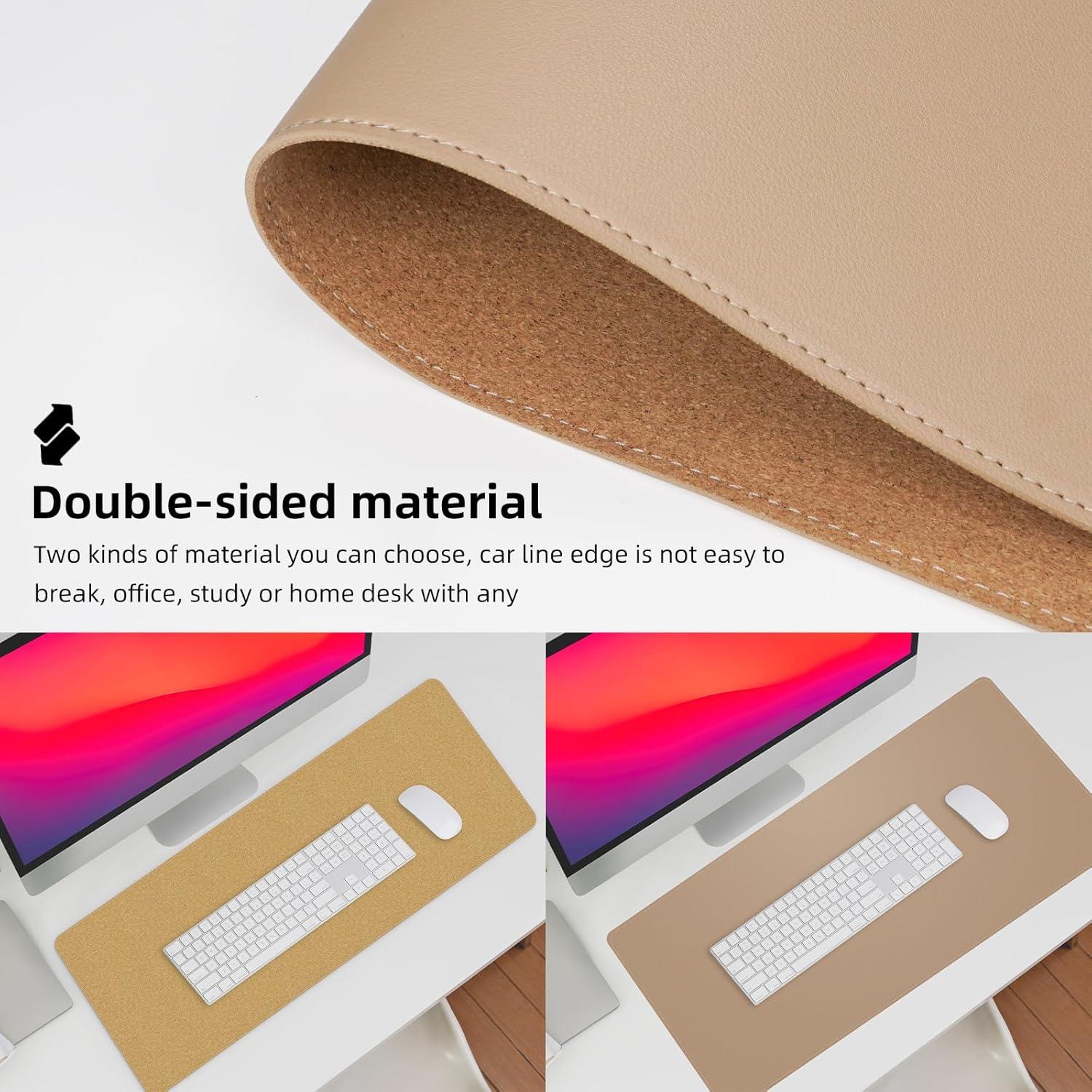 Alfombrilla de Escritorio AFIING 119x43 cm Doble Cara Impermeable