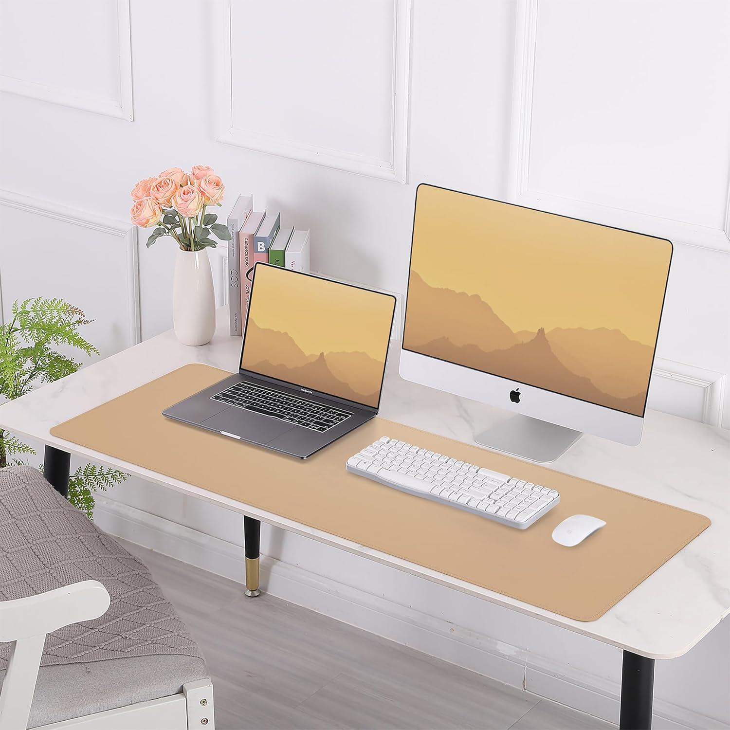 Alfombrilla de Escritorio AFIING 119x43 cm Doble Cara Impermeable