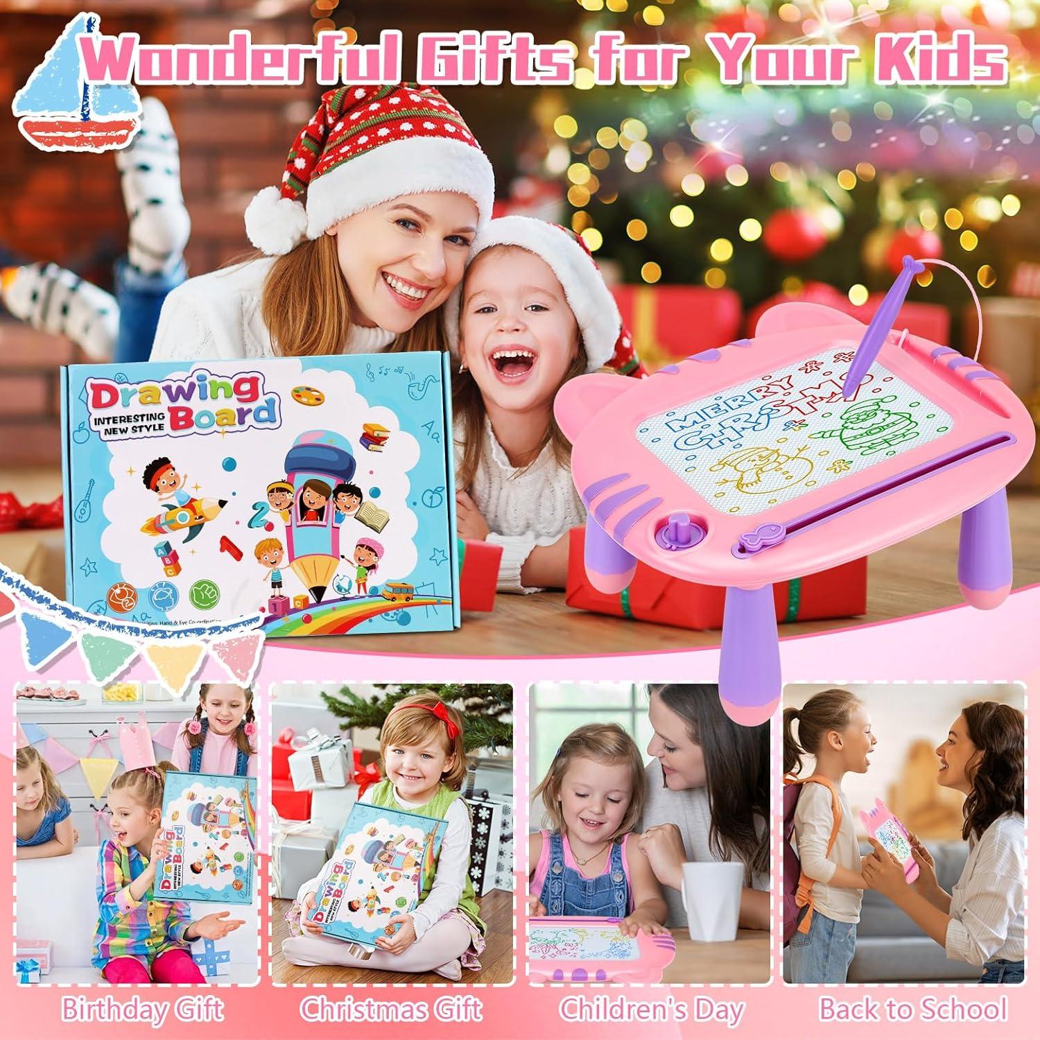 Pizarra Magnética de Dibujo MERGUEZ Rosa 10x12.7 cm