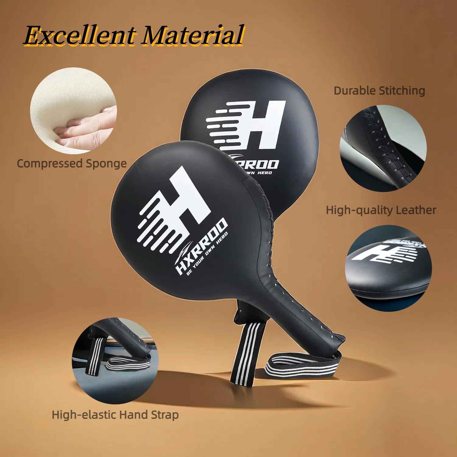 Paquete de 2 Almohadillas de Boxeo HXRROO Redondas 31.75cm