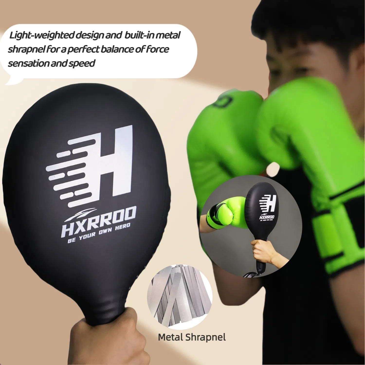 Paquete de 2 Almohadillas de Boxeo HXRROO Redondas 31.75cm