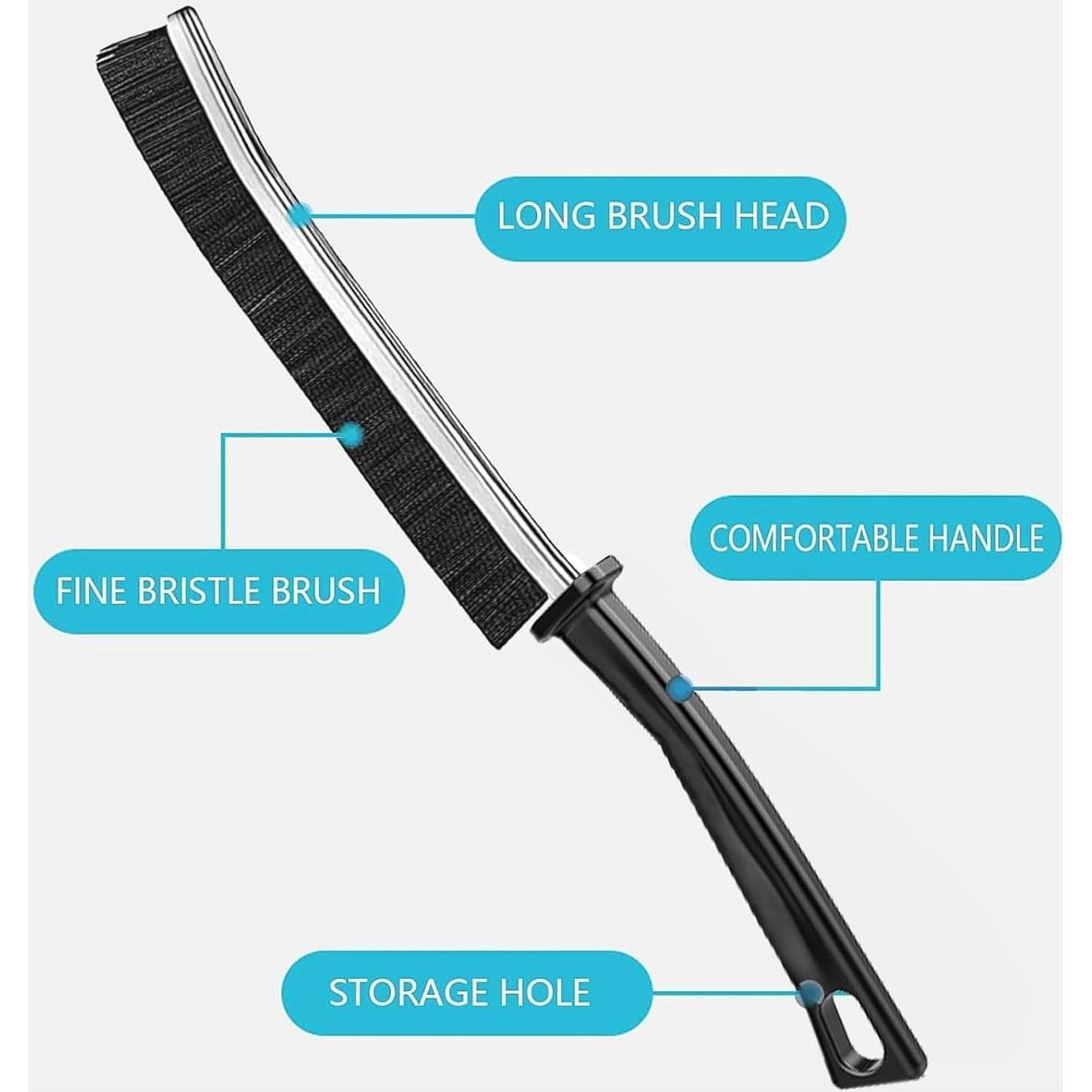 Juego de 3 cepillos de limpieza RAPIDSKY para rincones