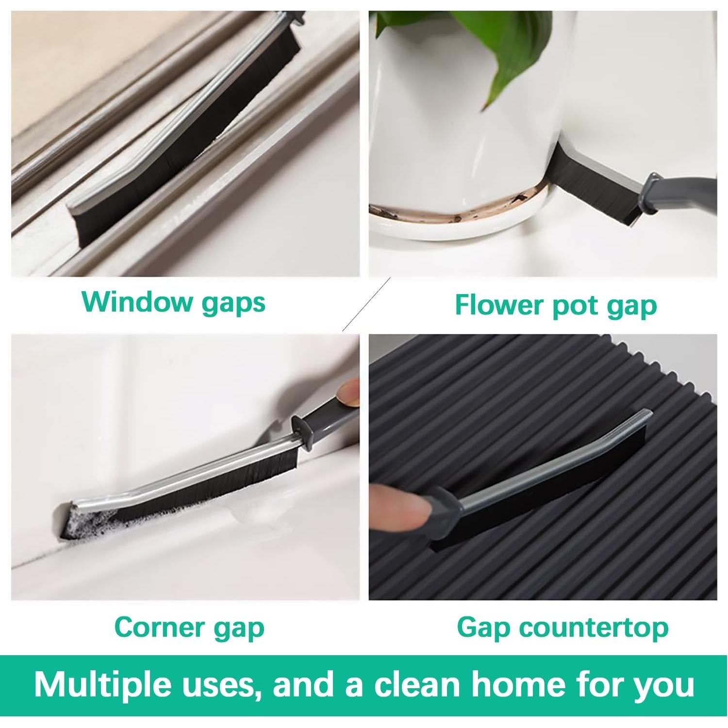 Juego de 3 cepillos de limpieza RAPIDSKY para rincones