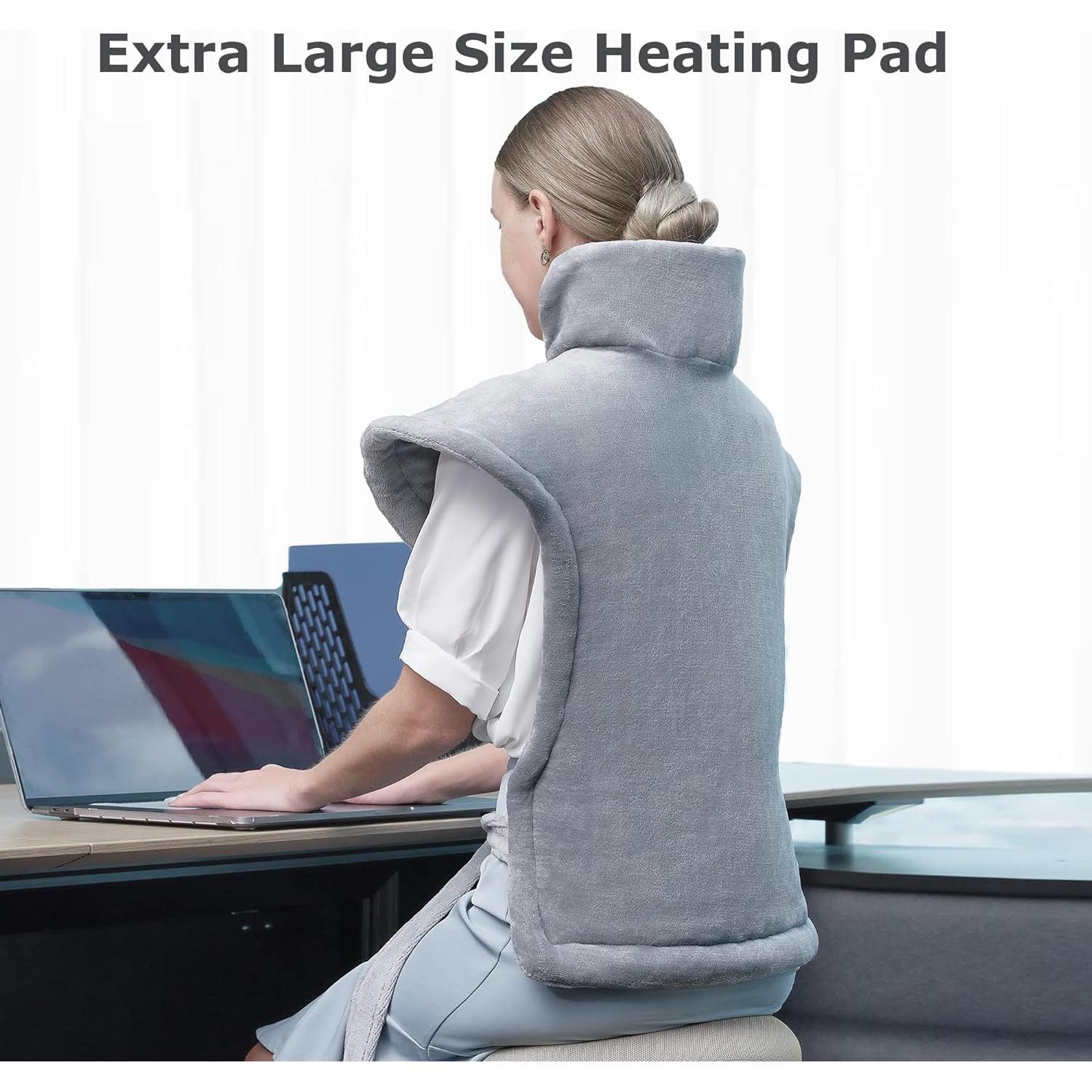 Almohadilla Térmica Eléctrica ALLJOY 61x94 cm para Espalda