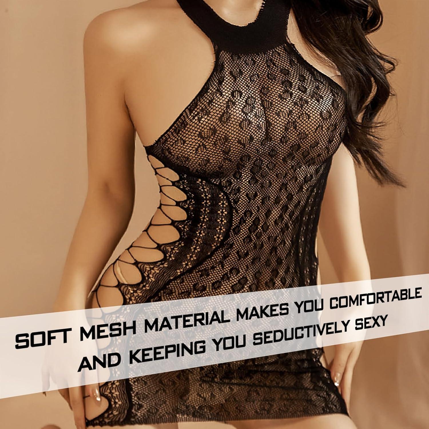 Conjunto de Lencería Sexy Famstar Babydoll de Red