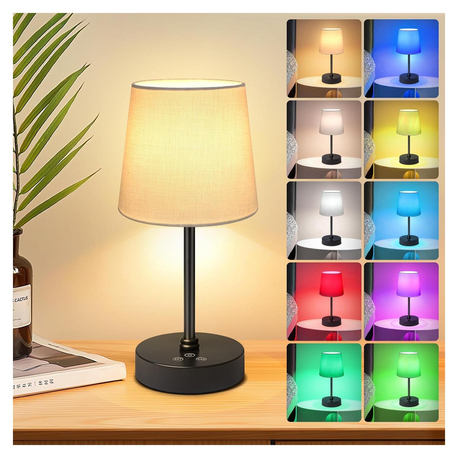 Lámpara de Mesa Inalámbrica Wowag YX-240104 5000mAh LED Táctil