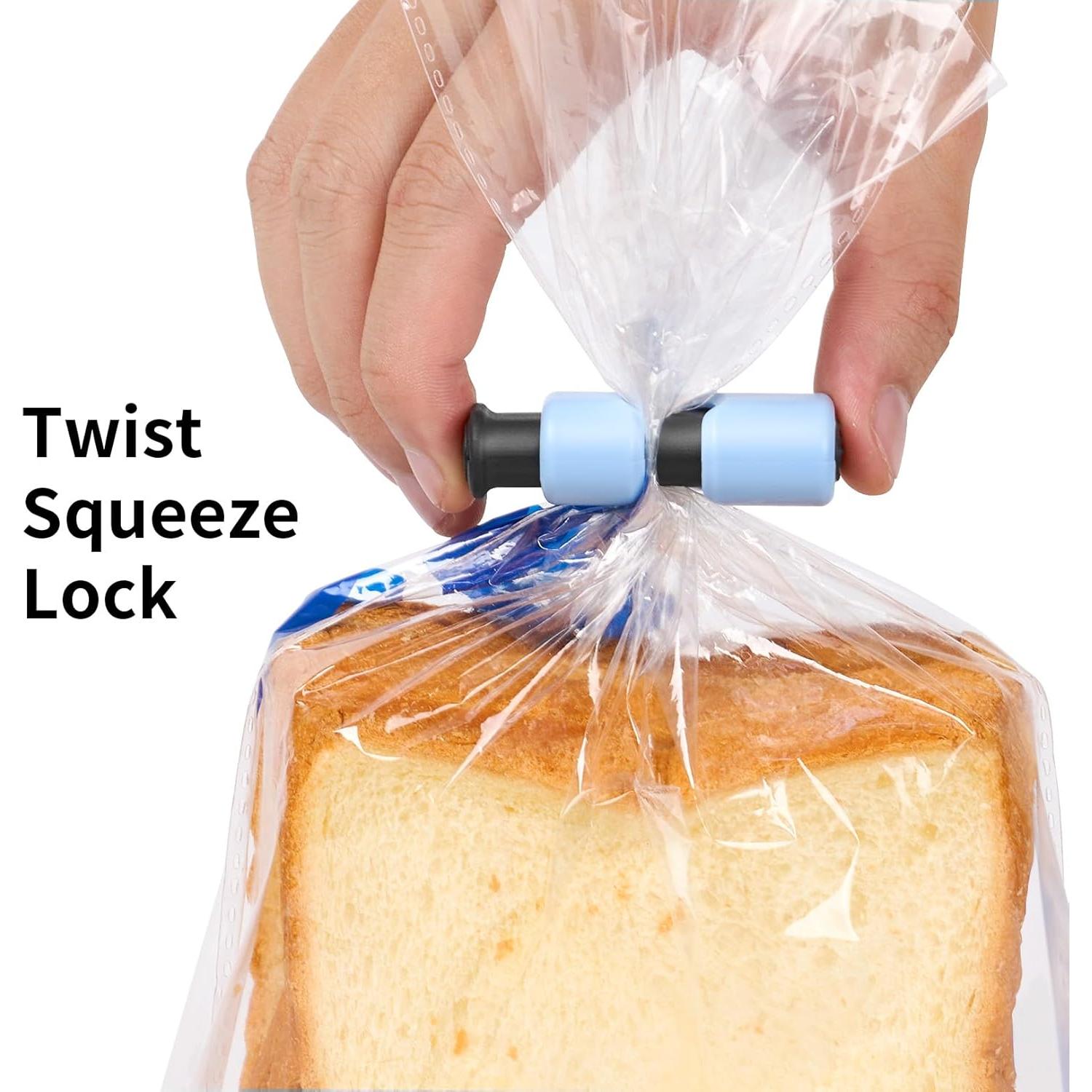 Paquete de 10 Clips Reutilizables para Bolsas de Pan VALUCKEE