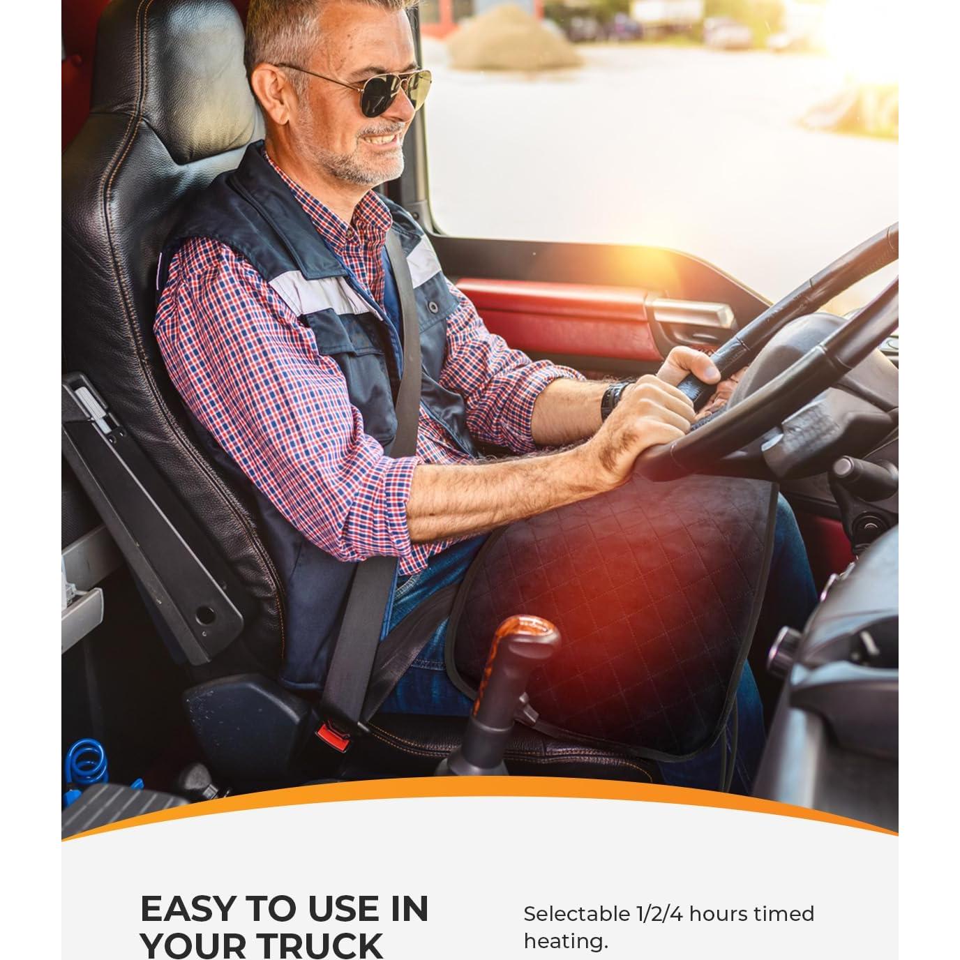 Manta Calentada para Auto CooCoCo 30.48x60.96cm 5 Niveles