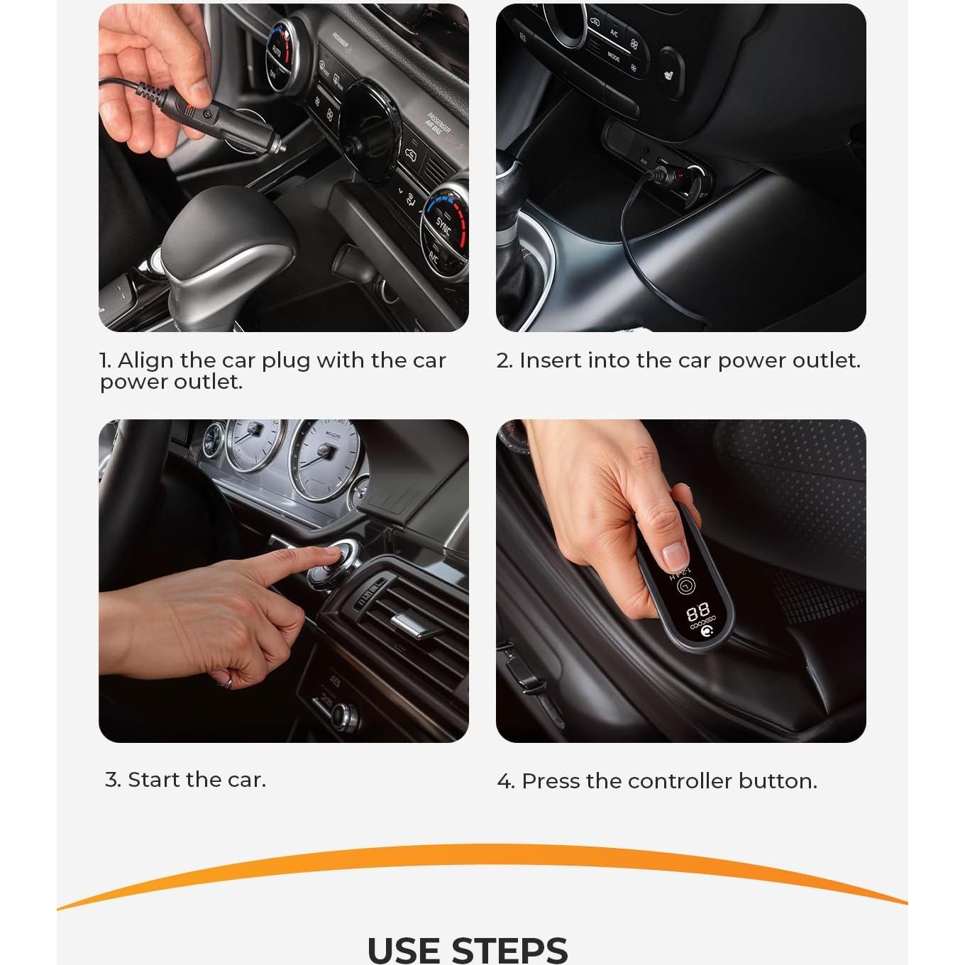 Manta Calentada para Auto CooCoCo 30.48x60.96cm 5 Niveles