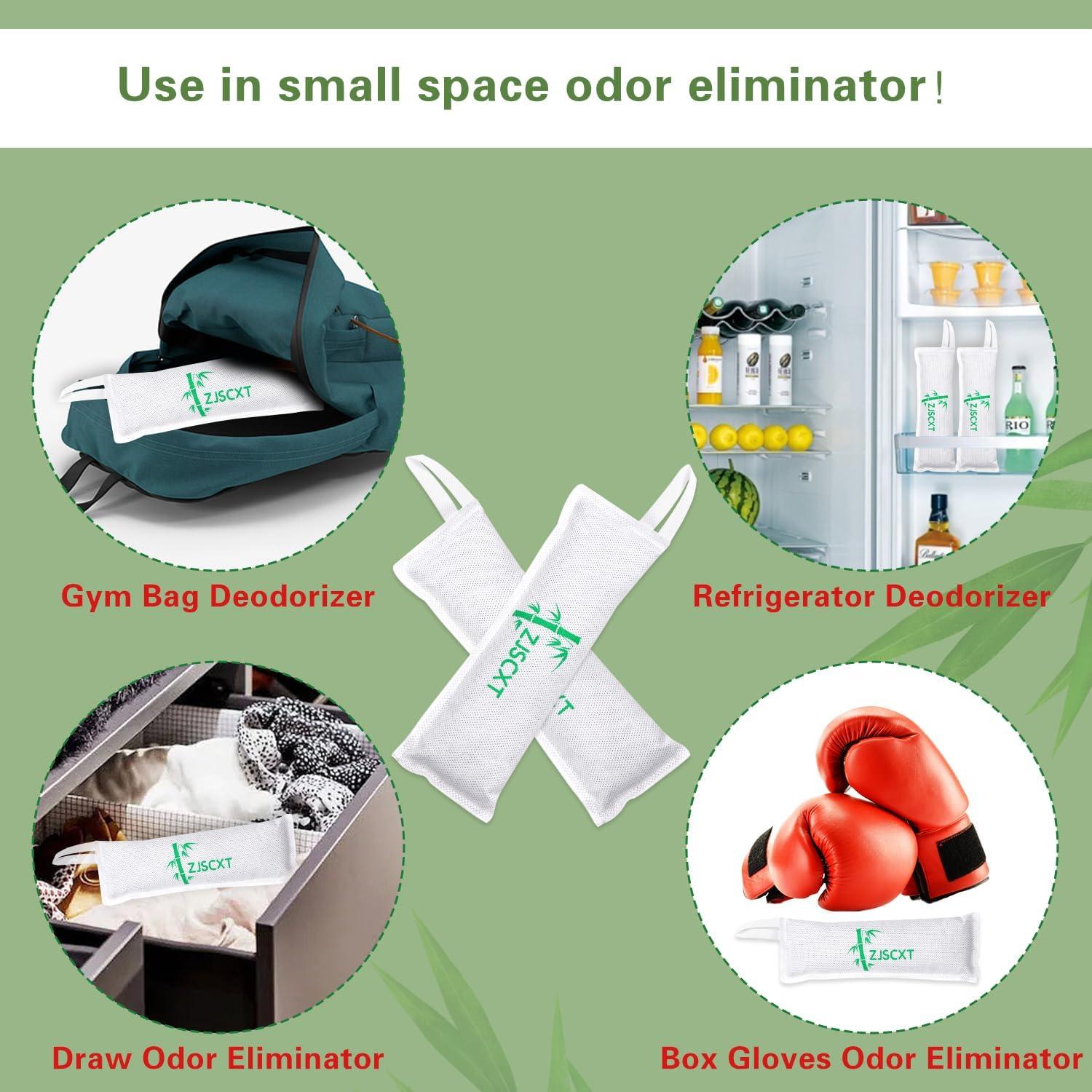 Eliminador de Olores para Zapatos ZJSCXT - Carbón de Bambú 2 Pzs