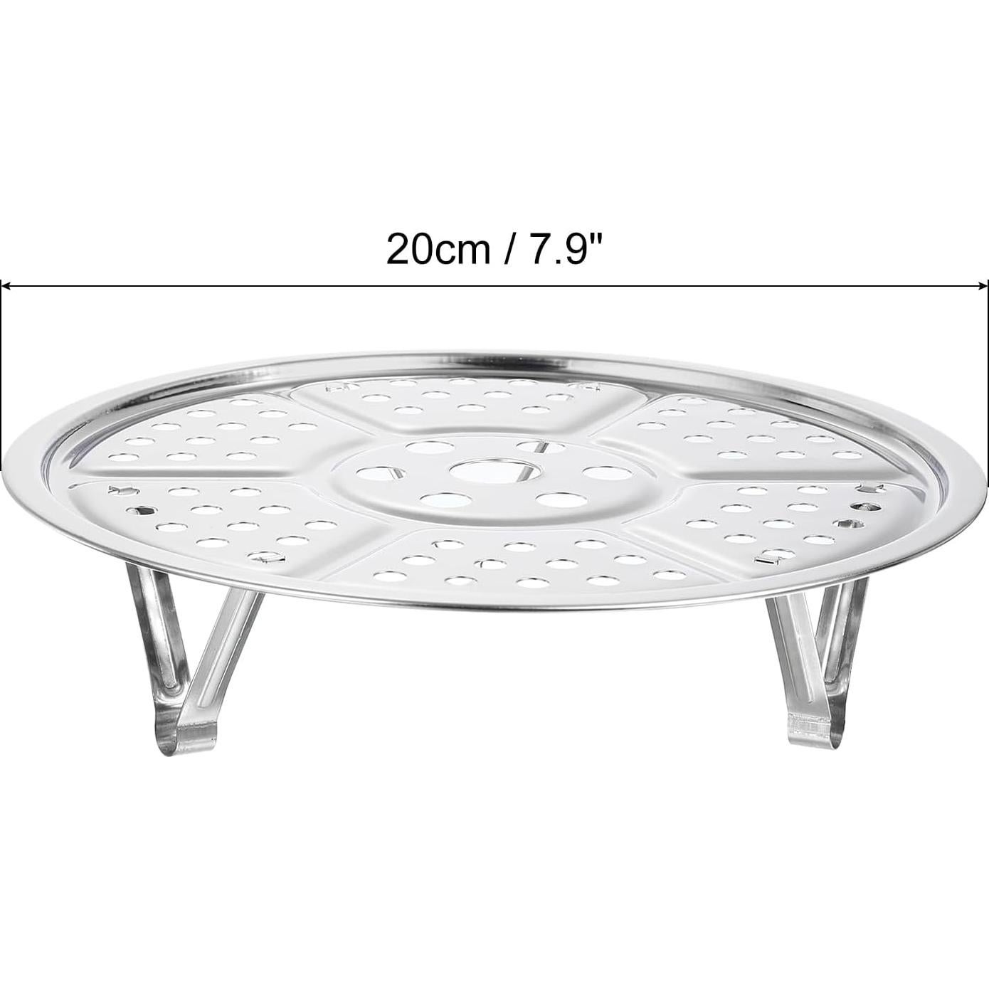 Soporte de Vapor Acero Inoxidable uxcell 20 cm Antiadherente