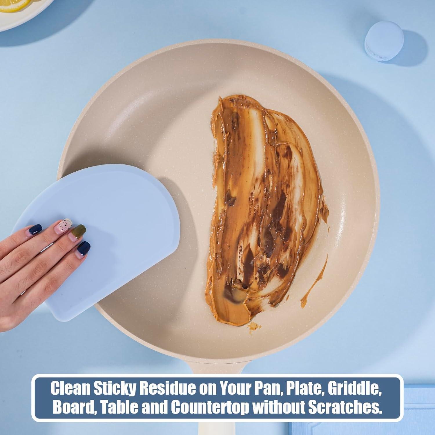 Raspador de Masa de Silicona SAPID 15.2x10.9cm Juego de 2