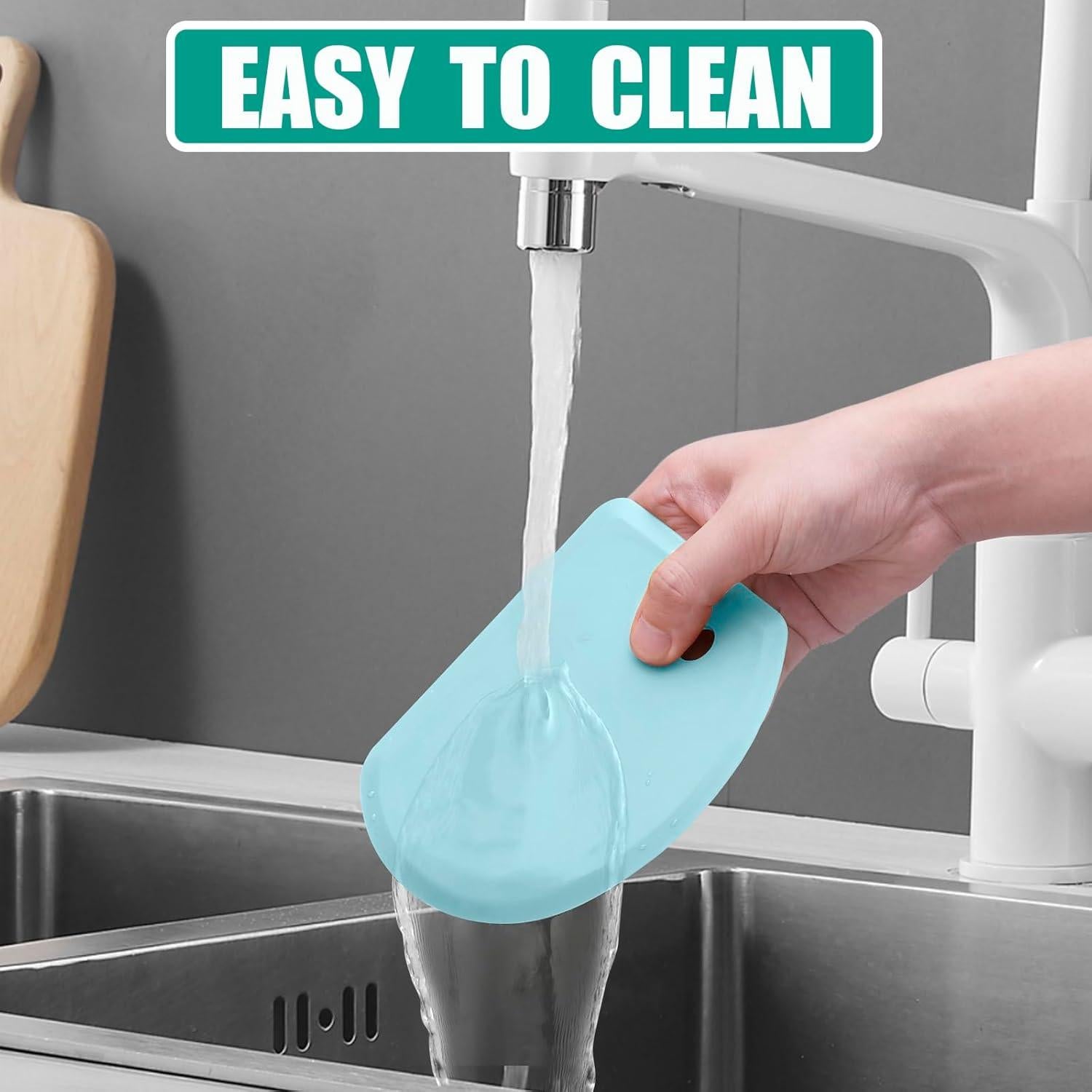 Raspador de Masa de Silicona SAPID 15.2x10.9cm Juego de 2