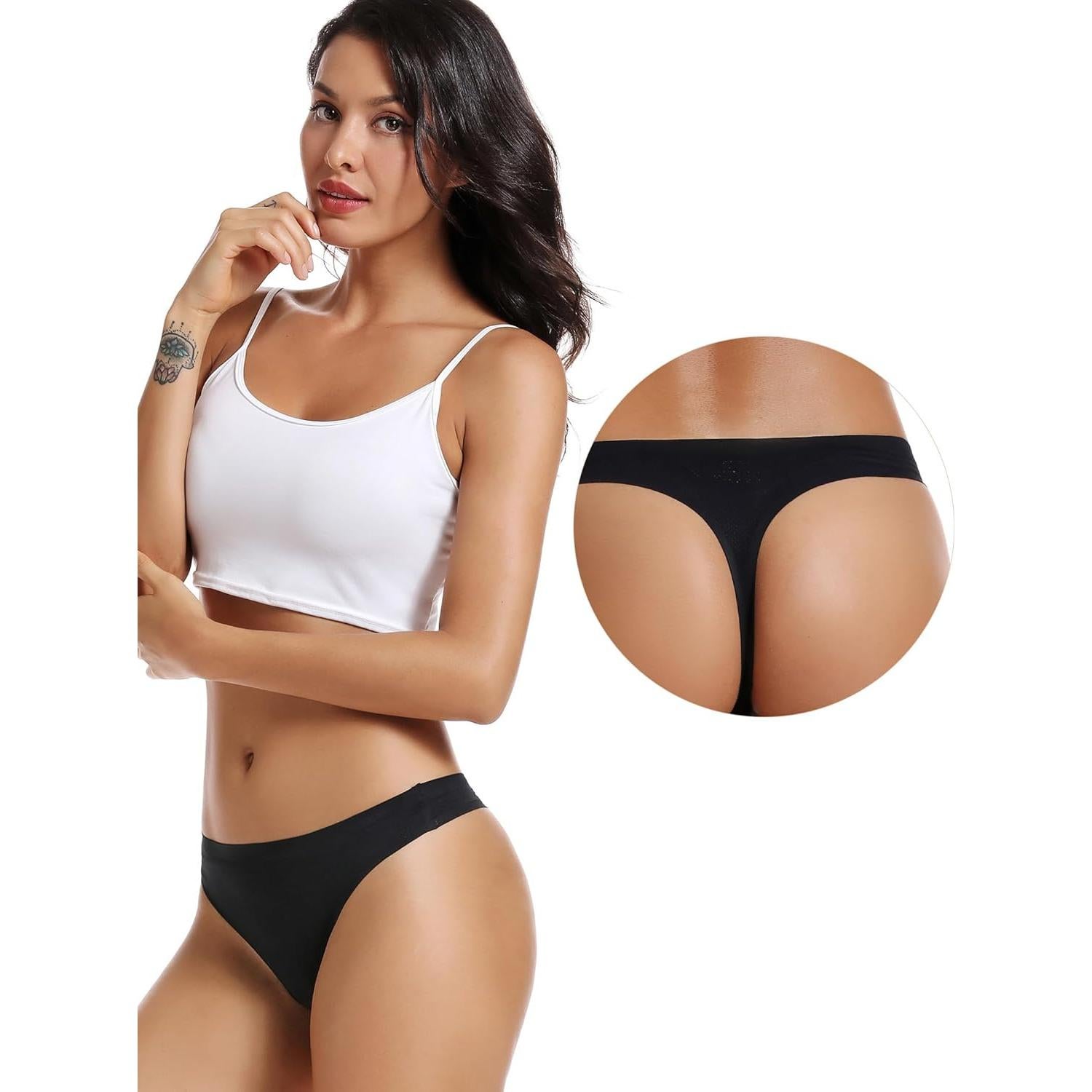 Ropa Interior Sin Costuras Voenxe para Mujeres - 5 Piezas