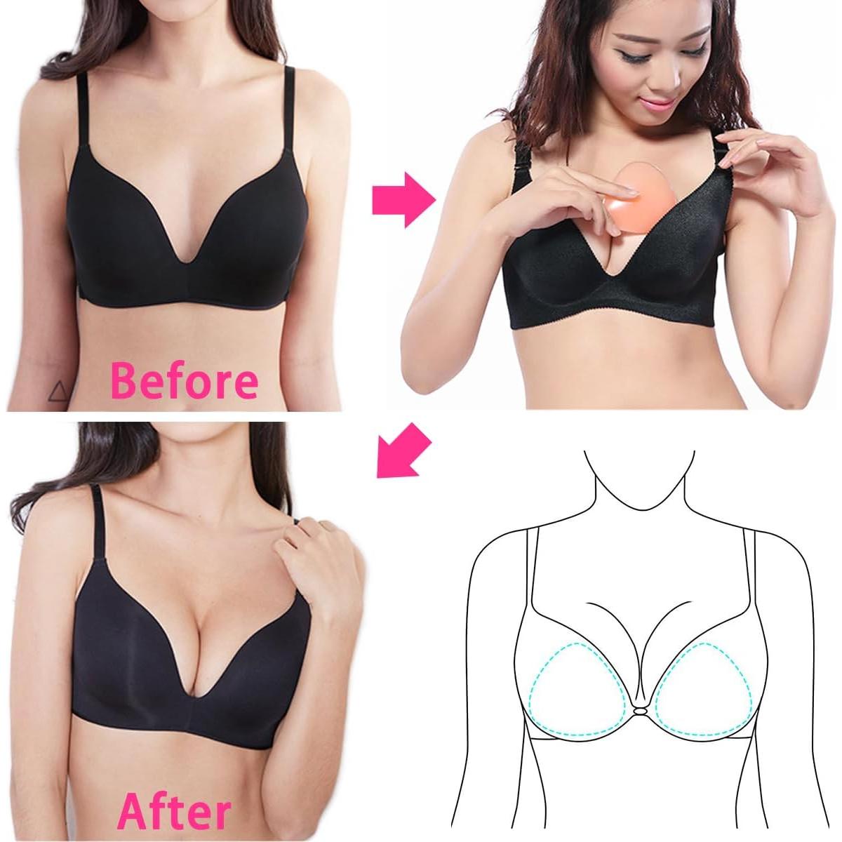 Aumentadores de Senos SEEKUP Triángulo Silicona 10x10 cm