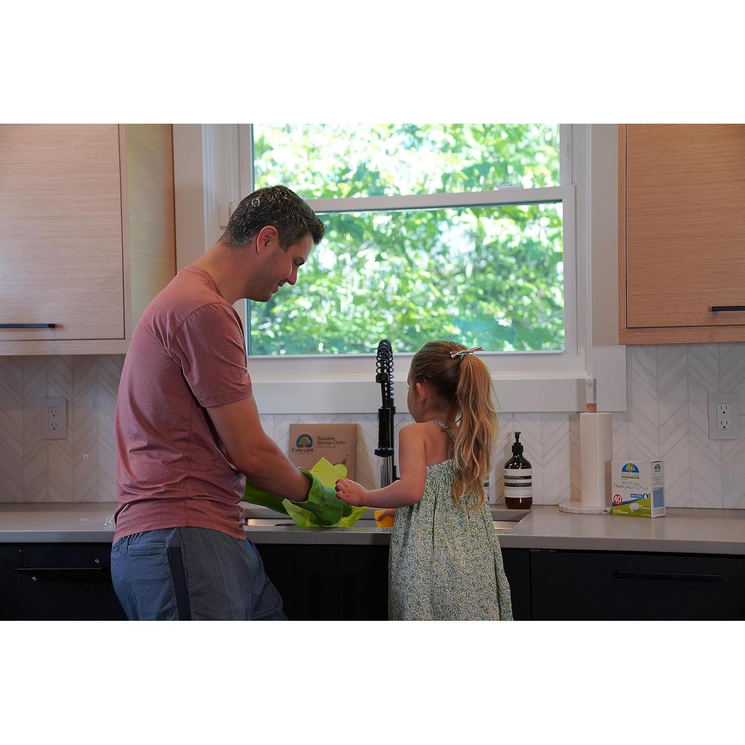 Paños de Esponja Reutilizables Si Te Importa - 3 Unidades 100% Naturales