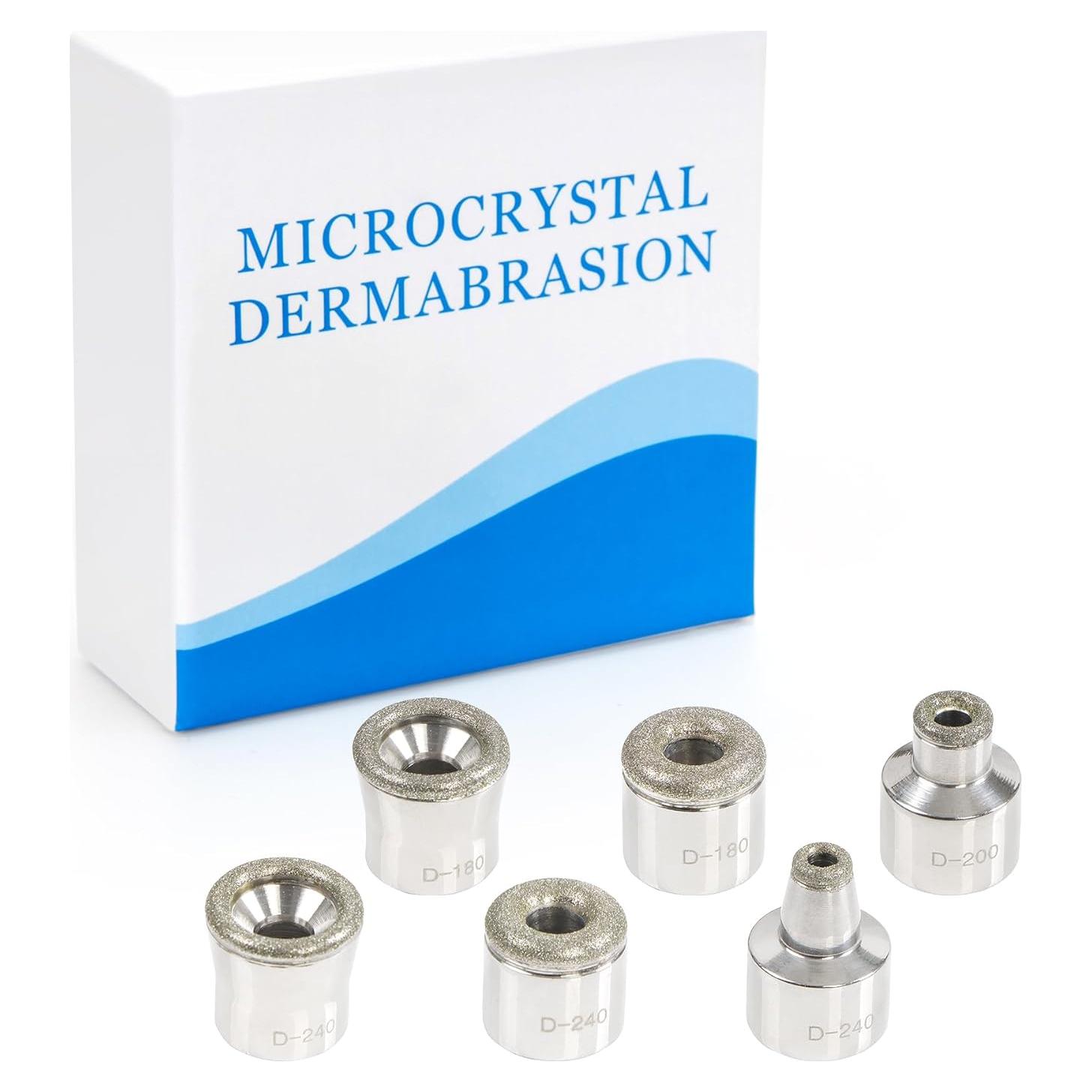 Juego de 6 Puntas de Dermabrasión de Diamante UNOISETION