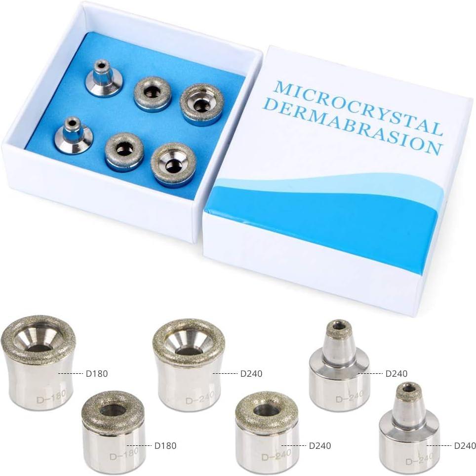 Juego de 6 Puntas de Dermabrasión de Diamante UNOISETION