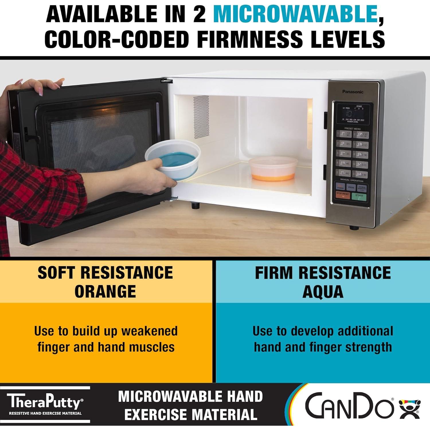 CanDo TheraPutty Masilla Calentable para Manos Firme 85 g