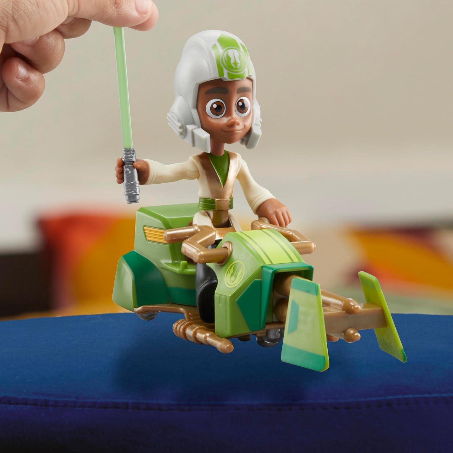 Star Wars Paquete Aventura Speeder Hasbro 3 Figuras 10 cm