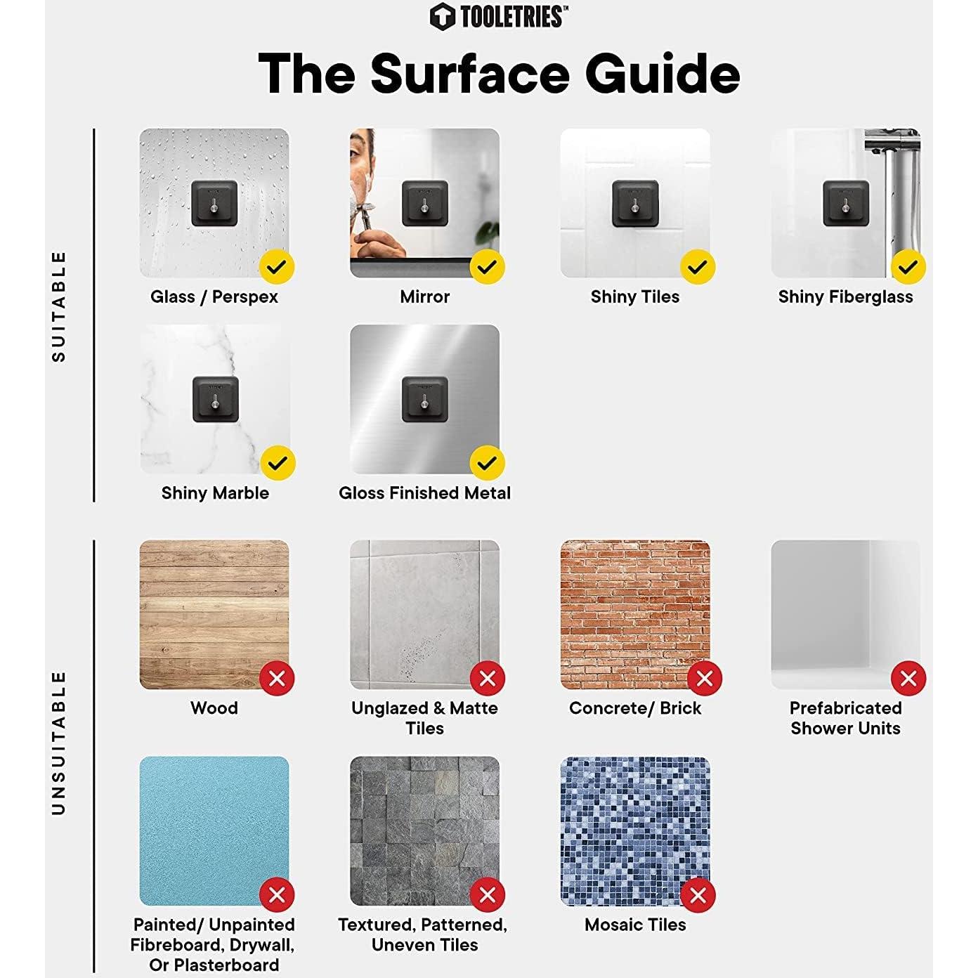 Exfoliante de Espalda de Silicona Tooletries - Carbón