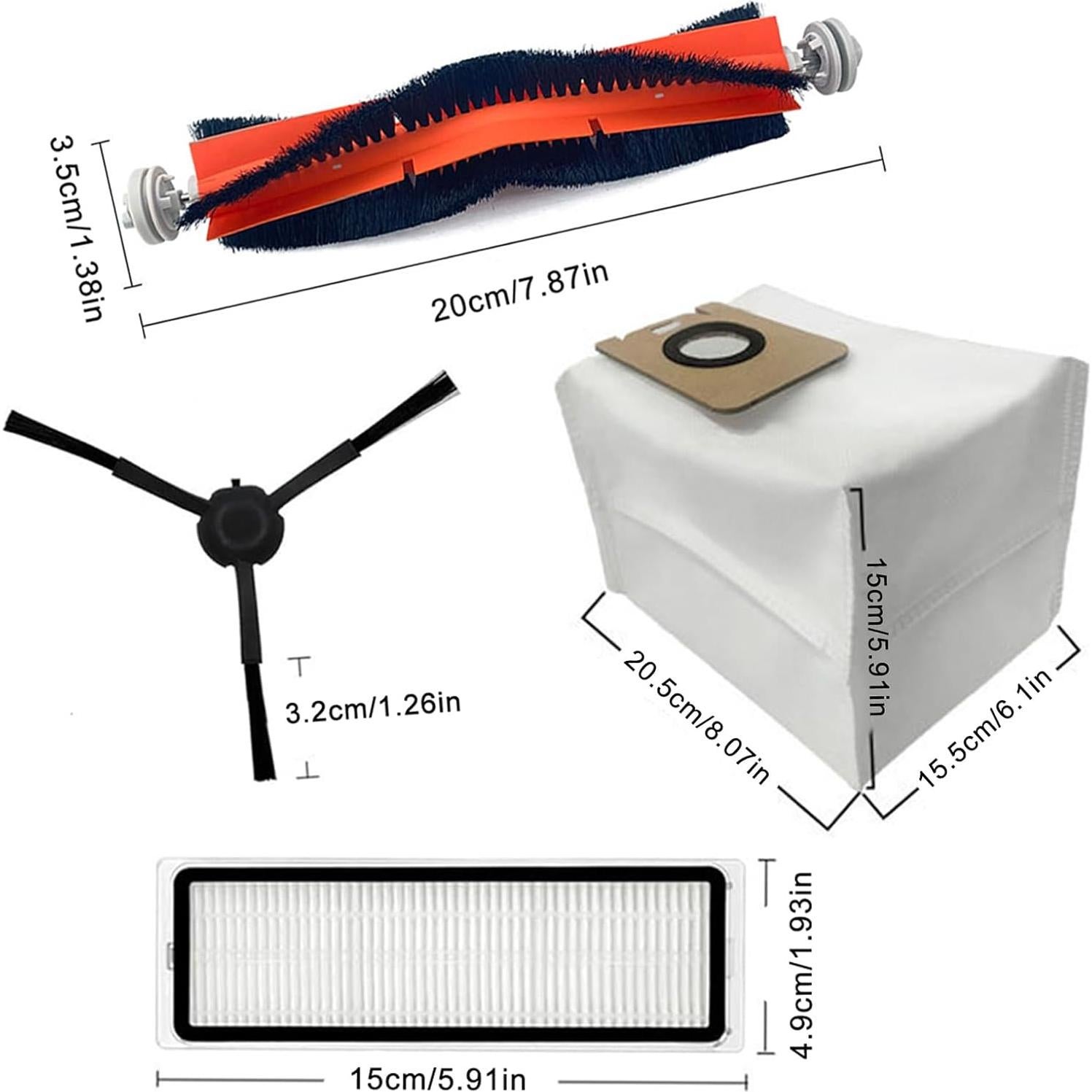 Accesorios de aspiradora Chuancheng para Dreame Bot L10 Plus