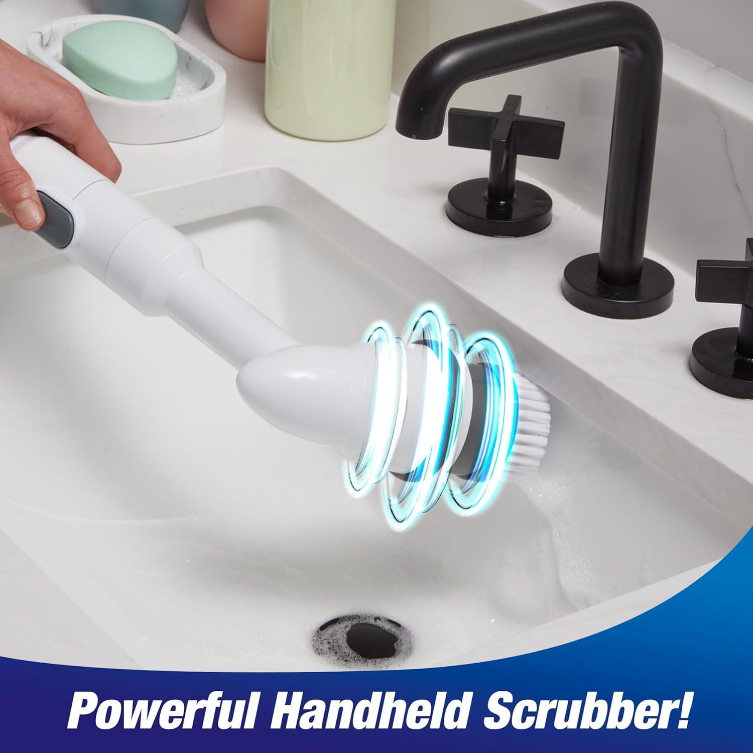 Voom Cepillo Eléctrico Giratorio 2 Cabezas 48-86 cm